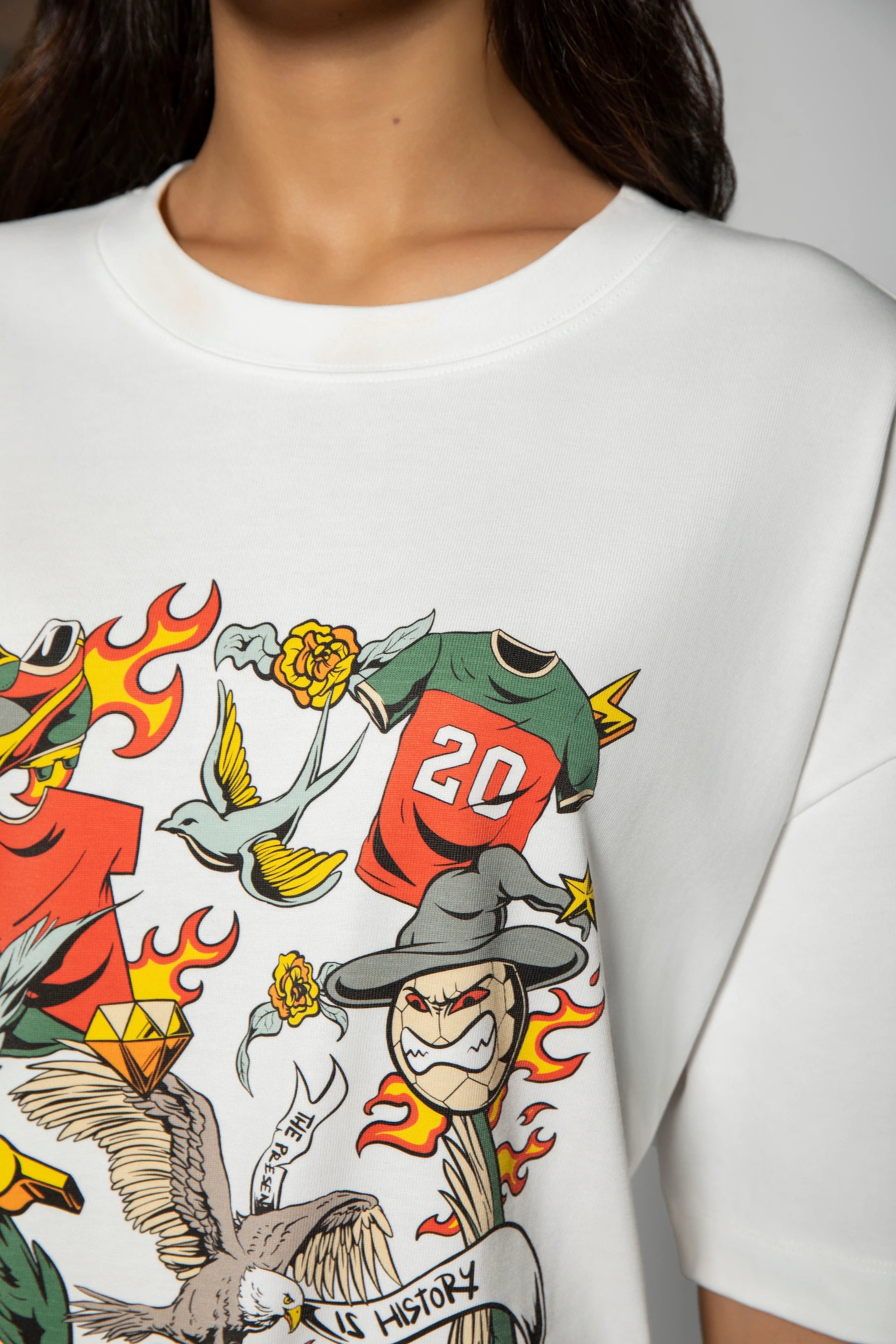 Quaresma Legacy Beyaz Tişört