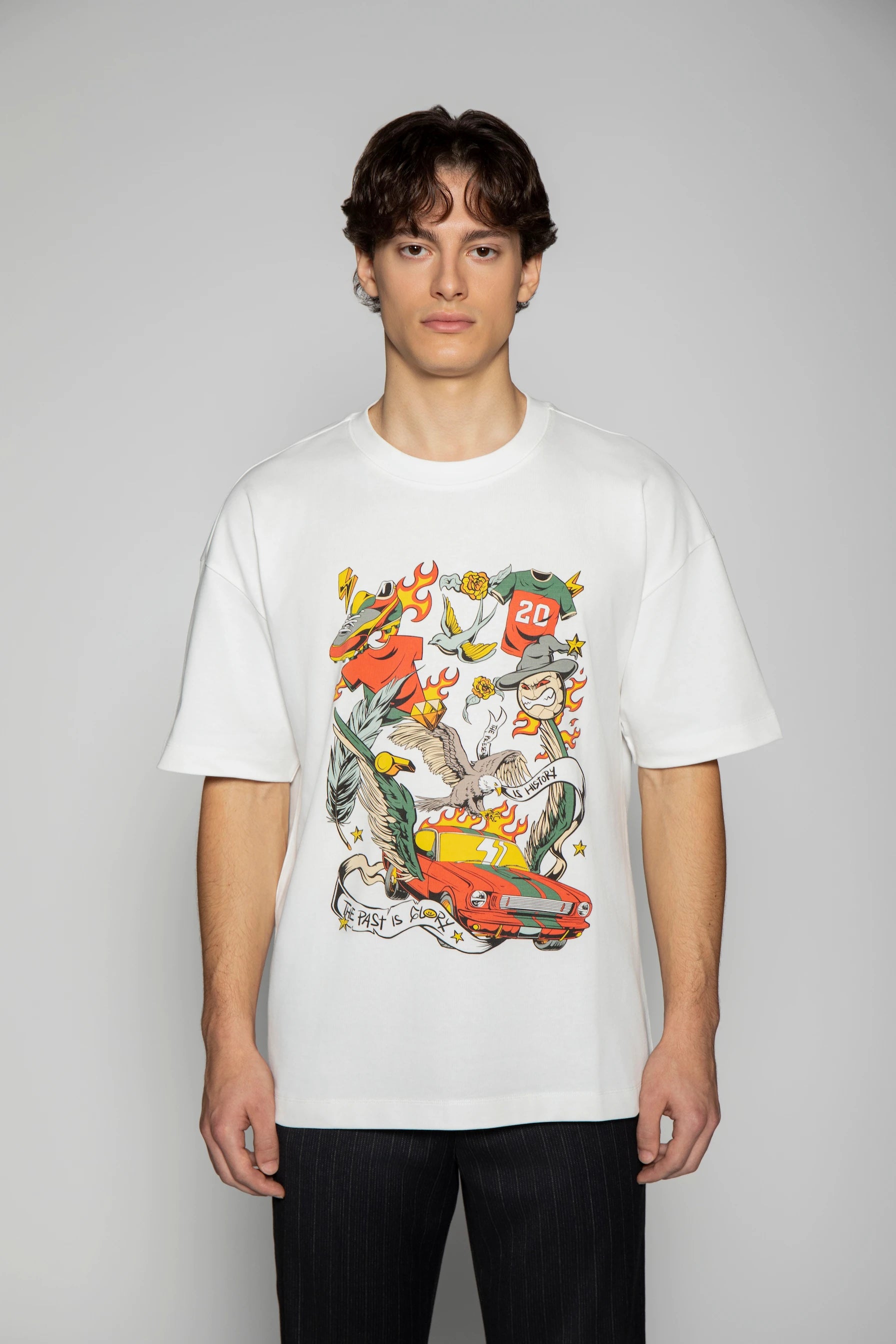 T-shirt Branca Legado Quaresma