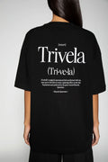 T-shirt Preta Quaresma Trivela