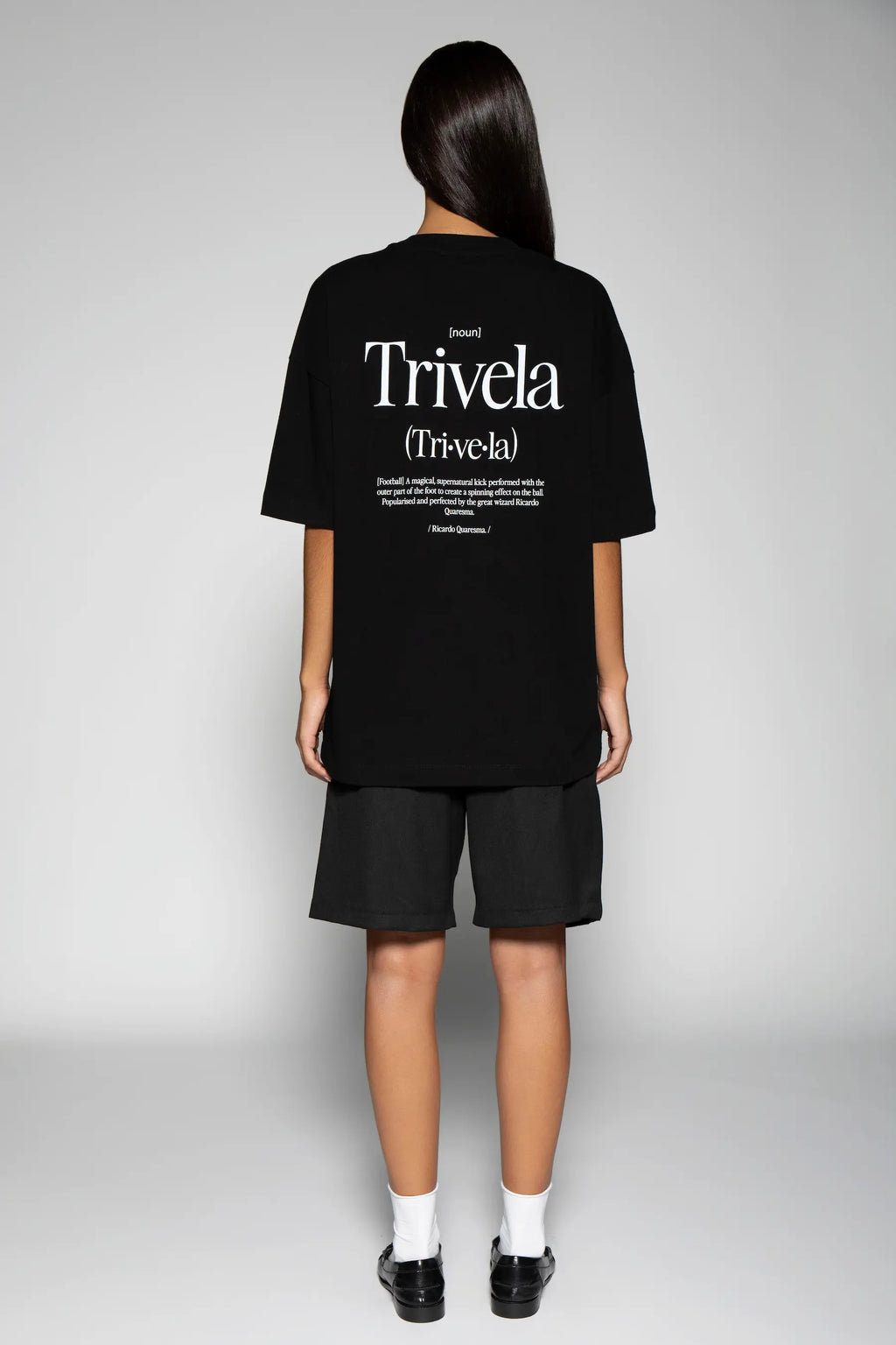 T-shirt Preta Quaresma Trivela