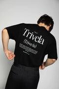 T-Shirt Preta Quaresma Trivela